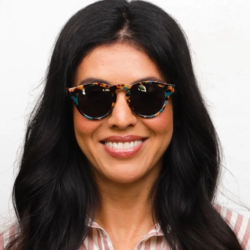 Peepers “Nantucket” bifocal sun-readers in teal botanico /+1.5 readers - NWT - Picture 10 of 16